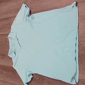 Apt. 9 mint green polo. Large tall.